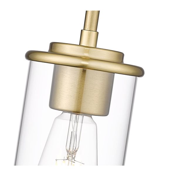 Z-Lite Thayer 1 Light Luxe Gold Pendant