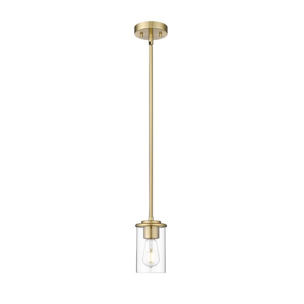 Z-Lite Thayer 1 Light Luxe Gold Pendant