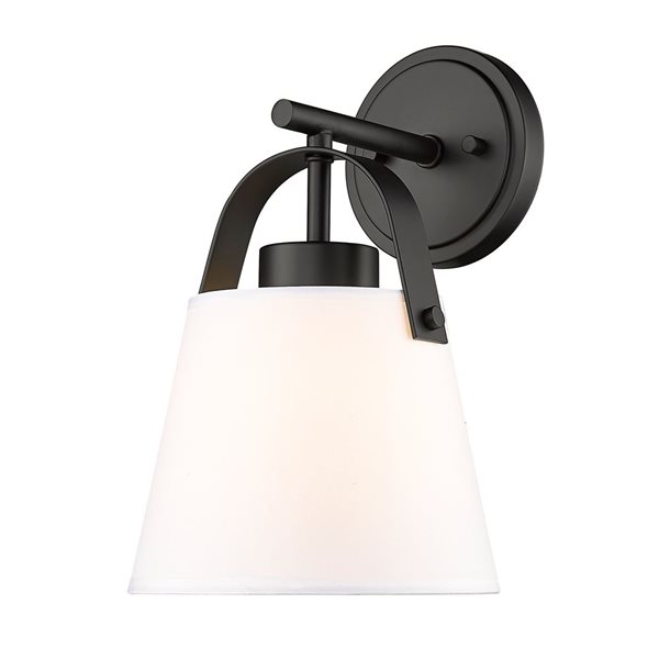 Z-Lite Z-Studio 1 Light Matte Black Wall Sconce