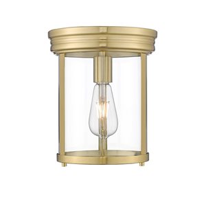 Z-Lite Thayer 1 Light Luxe Gold Flush Mount