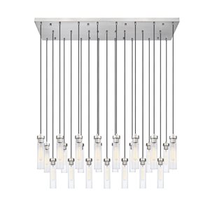 Z-Lite Beau 23 Light Brushed Nickel Linear Chandelier