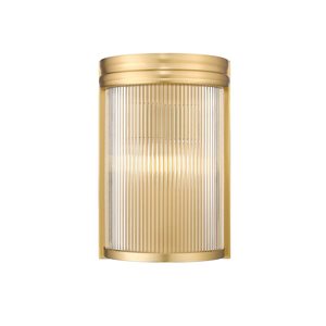 Z-Lite Carnaby 8-in Modern Gold 2-Light Wall Sconce