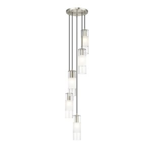 Z-Lite Alton Brushed Nickel 5-Light Draped Chandelier