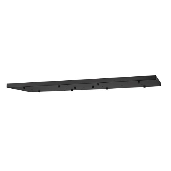 Z-Lite Multi Point Canopy 54-in Matte Black 23-Light Ceiling Plate
