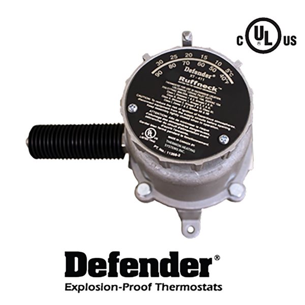 Ruffneck(TM) Defender XT‑411 Explosion Proof Thermostat for Heavy Industrial Use