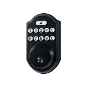 Serrure électronique avec clé et mot de passe Smart Lock par Dalton, noir