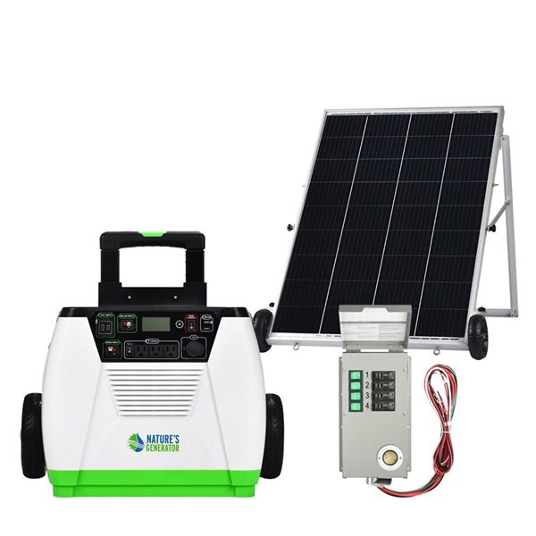 Nature's Generator Gold-PE System 1800W Solar Generator