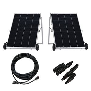 Nature's Generator 100W 2-Power Solar Panel System