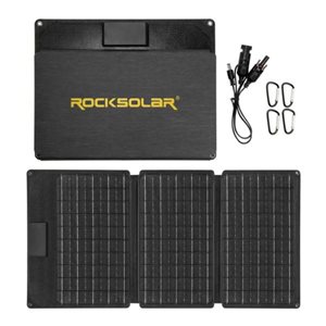 Rocksolar 25 x12.4-in 30W 12V Foldable Solar Panel