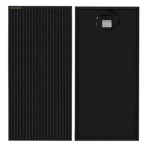 Rocksolar Black Diamond 200W 12V Rigid Monocrystalline Solar Panel