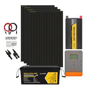 Rocksolar 2000W 24V Off-Grid Solar System