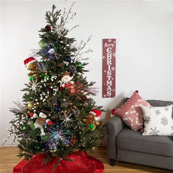 Northlight 20-in LED Lighted Multicolor Firework Branch Christmas