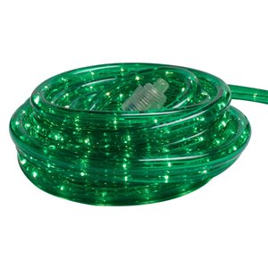 Northlight 100-ft Green Incandescent Outdoor Christmas Rope Lights