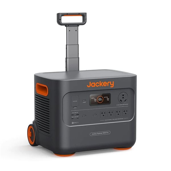 Centrale électrique avec générateur solaire Jackery Explorer 3000Pro