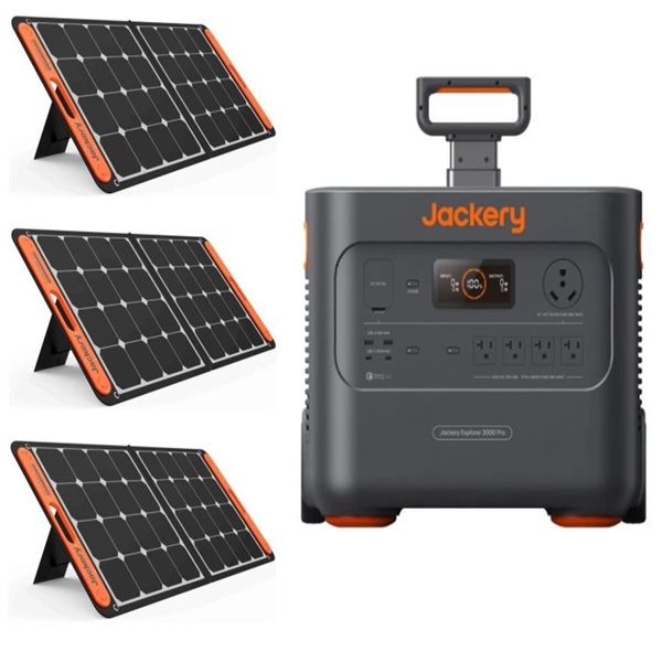 Centrale électrique avec générateur solaire Jackery Explorer 3000Pro