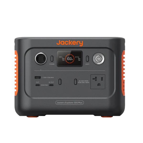 Jackery Explorer 300 Plus 288Wh Backup Battery Portable Power Station (Solar Panel Not Included)