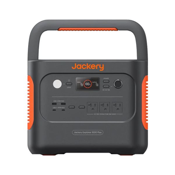 Jackery 1000 Plus Solar Generator Kit Portable Power Station and 2 SolarSaga Solar Panels