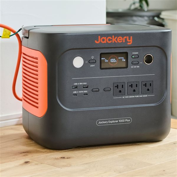 Jackery 1000 Plus Solar Generator Kit Portable Power Station and 2 SolarSaga Solar Panels