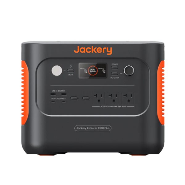 Jackery Explorer 1000 Plus 1264Wh Solar Generator Portable Power Station (Solar Panel Not Included)