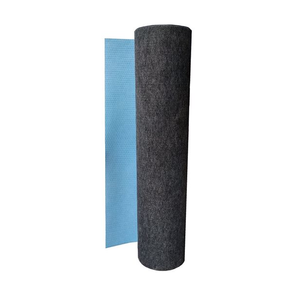 AlinO Decup 3.25 x 49-ft Blue Polyethylene Tile Membrane