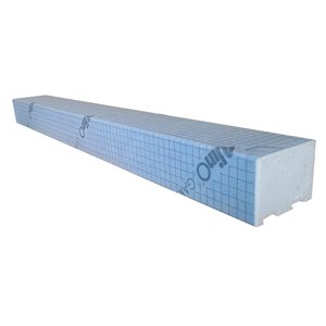 AlinO 2.5 x 3.5 x 48-in Shower Curb Bonded with Membrane