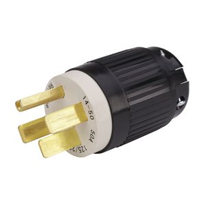 Prise droite pour cordon de générateur Reliance Controls 50 A 125/250 V