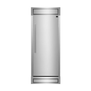 FORNO Maderno 32-in Right Swing 13.6-ft³ Convertible Built-In Freezerless Refrigerator - Stainless Steel