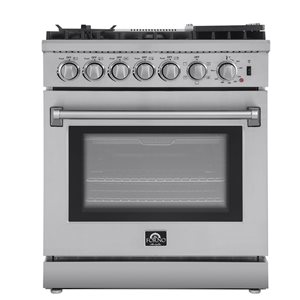 FORNO Lazio 30-in Freestanding Dual Fuel Range
