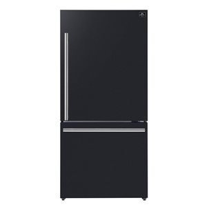 FORNO Milano 31-in 17.2-ft³ Espresso Bottom Freezer Right Swing Door Refrigerator in White