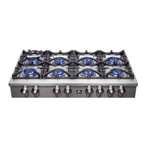 FORNO Cossato Alta Qualita 36-in Cast-Iron Burner Gas Rangetop