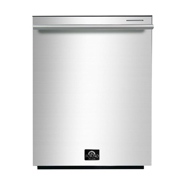 FORNO Pozzo 24-in 49 dBA Built-In Tall Tub Top Control Stainless Steel Dishwasher