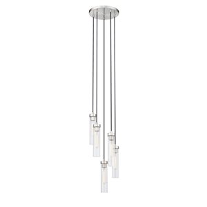 Z-Lite Beau 5-Light Brushed Nickel Linear Chandelier