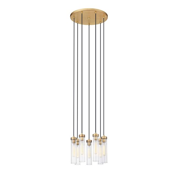 Z-Lite Beau 7-Light Gold Accents Chandelier