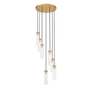 Z-Lite Beau 7-Light Gold Accents Chandelier