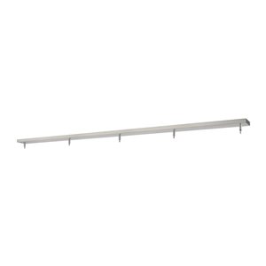 Z-Lite Multi Point Canopy 5 Light Ceiling Plate - Brushed Nickel