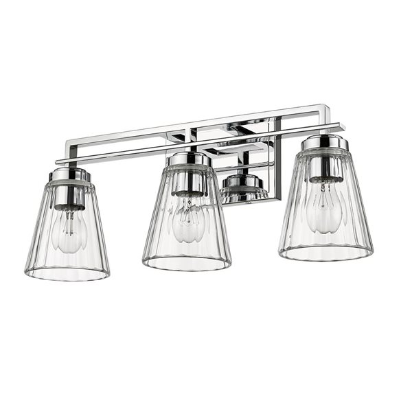 Z-Lite Lyna 3 Light Vanity - Chrome