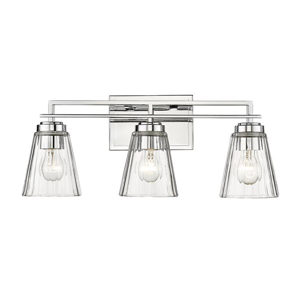 Z-Lite Lyna 3 Light Vanity - Chrome