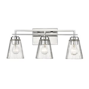 Z-Lite Lyna 3 Light Vanity - Chrome