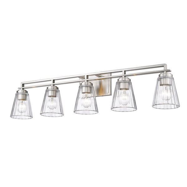 Z-Lite Lyna 5-Light Vanity - Brushed Nickel