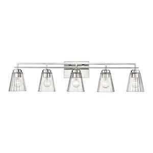 Z-Lite Lyna 5-Light Vanity - Chrome