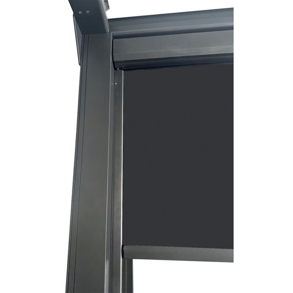 ⭐︎ Corriveau Outdoor Furniture Glendale 10 x 13-ft Black Aluminum