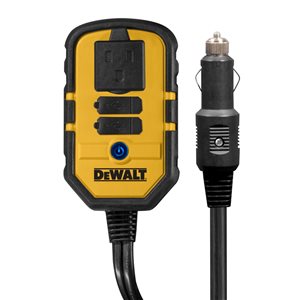 Onduleur DEWALT 140 watts avec ports USB