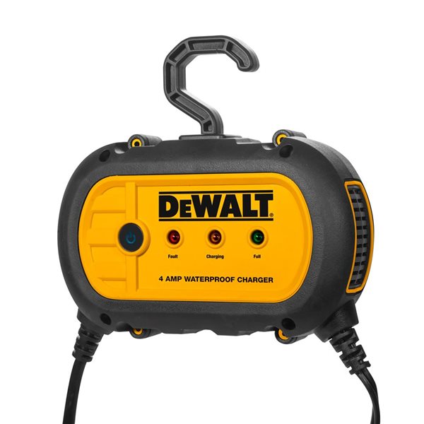 Chargeur et mainteneur de batterie étanche DEWALT 4 A