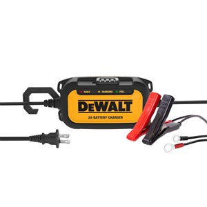 DEWALT 2 A 6-12 Volts Battery Charger/Maintainer