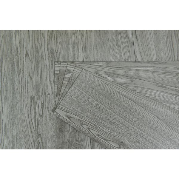 Dundee Deco Falkirk Fermoy II 6 W x 36-in L Grey Peel-and-Stick Vinyl Planks - 36/Box