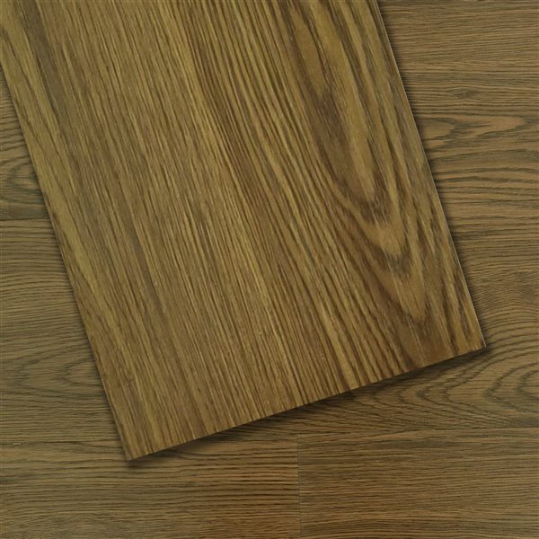 Dundee Deco Falkirk Fermoy II 6 W x 36-in L Brown Peel-and-Stick Vinyl Planks - 10/Box