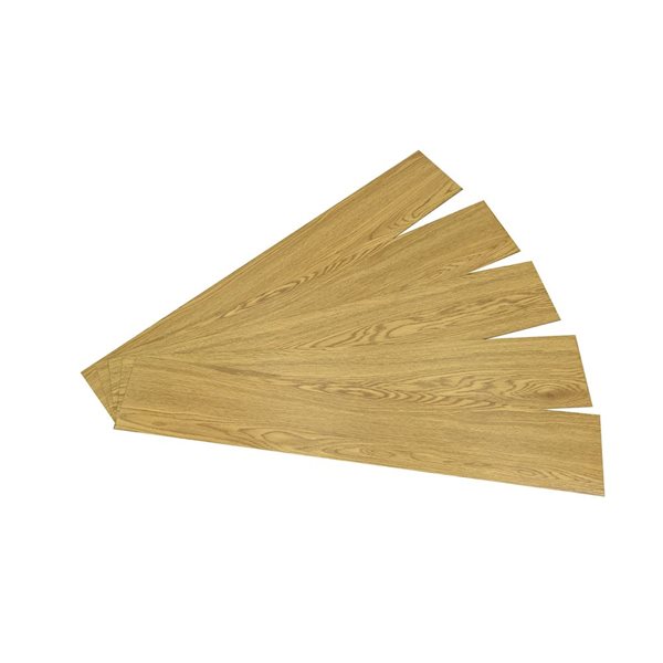 Dundee Deco Falkirk Fermoy II 6 W x 36-in L Tan Peel-and-Stick Vinyl Planks - 36/Box