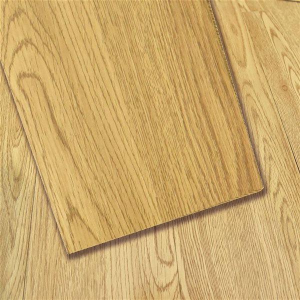 Dundee Deco Falkirk Fermoy II 6 W x 36-in L Tan Peel-and-Stick Vinyl Planks - 36/Box