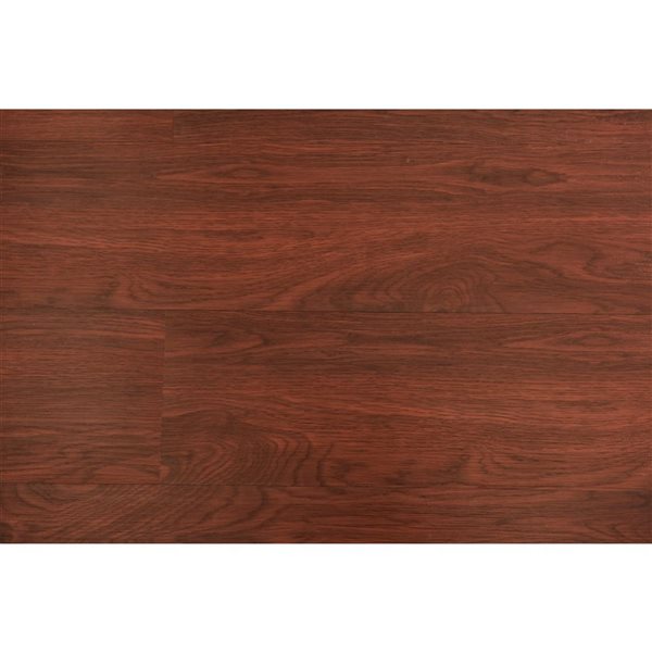 Dundee Deco Falkirk Fermoy II 6 W x 36-in L Mahogany Peel-and-Stick Vinyl Plank - 1 unit per pack