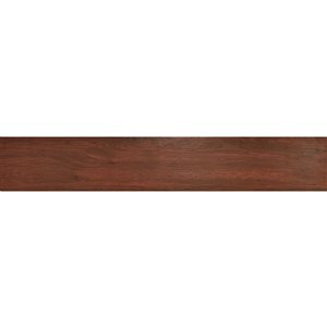 Dundee Deco Falkirk Fermoy II 6 W x 36-in L Mahogany Peel-and-Stick Vinyl Plank - 1 unit per pack